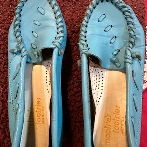 Genuine leather moccasins. Made in Italy